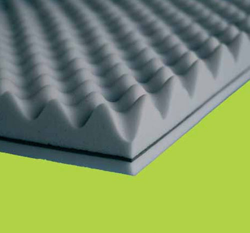 Schallisolierung - ISOTEK GUM FOAM - N.D.A. NUOVE DIMENSIONI AMBIENTALI - Melaminschaum / steife Platten / Innenbereich