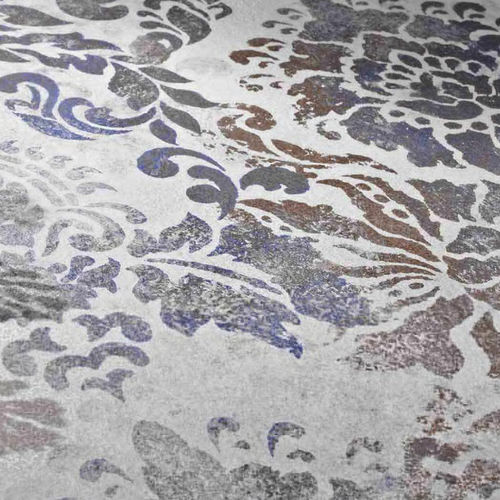 Feinsteinzeugfliesen - ANTONIETTE DAMASK - NOVACOLOR - poliert / für den Innenraum / Boden