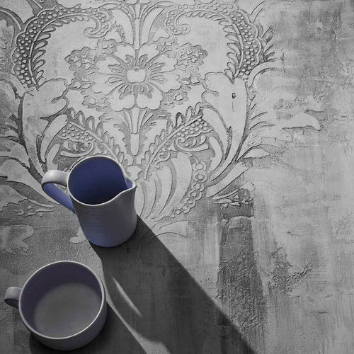 Feinsteinzeugfliesen - LISABETTA DAMASK - NOVACOLOR - Relief / für den Innenraum / Boden