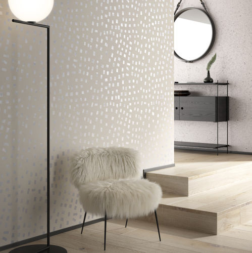 Orient-Tapete - NETS - NOVACOLOR - Motiv / Stoffoptik / weiß