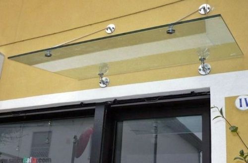 Vordach für Fenster - CLASSIC - GC TRADE - für Tür / Metall / Glas