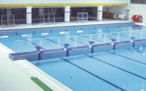 Startblock für öffentliches Schwimmbad - GES GROUP