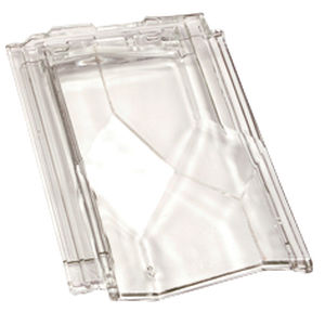 Rautenförmiger Dachziegel - DIAMANT - EDILIANS - verfalzt / Glas / Kleinformat