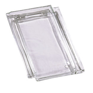 Verfalzt-Dachziegel - HP 10 - EDILIANS - Glas / Kleinformat / transparent