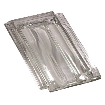Verfalzt-Dachziegel - PV 10 HUGUENOT - EDILIANS - Glas / Kleinformat / transparent