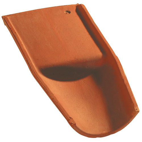 Traufziegel - 1091 - EDILIANS - Ton / Kleinformat / rot