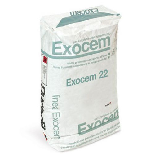 Reparaturmörtel - EXOCEM 22 - RUREDIL - schrumpffrei / für Beton / für Zement