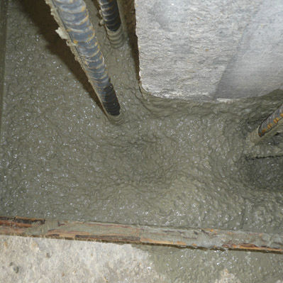 Schrumpffrei-Mörtel - EXOCEM G - RUREDIL - Reparatur / für selbstnivelierenden Estrich / Schutz