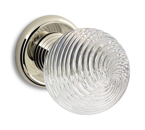 Klassischer Türknopf - ASTER  - SALICE PAOLO - Messing / Glas