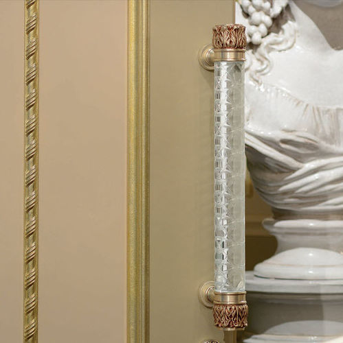 Türstoßgriff - KING - SALICE PAOLO - Messing / Glas / klassisches Design
