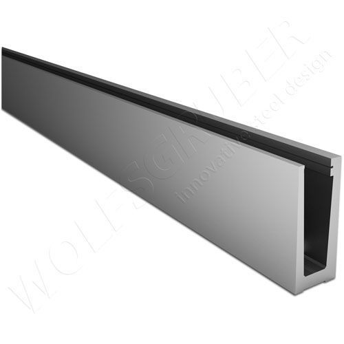 Aluminiumprofil - G6011511 - WOLFSGRUBER - U-förmig / L / wandmontiert