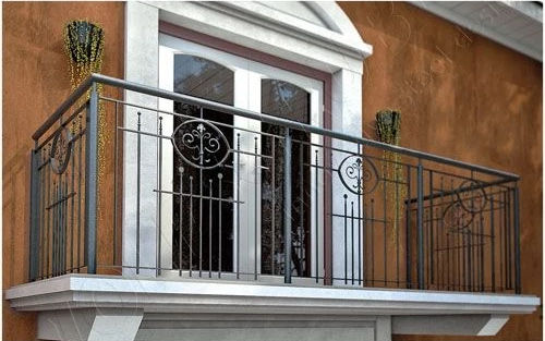 Stahlgeländer - 175 series - WOLFSGRUBER - mit Stangen / für Außenbereich / für Balkon