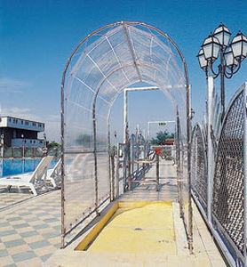 Außendusche für Pool - TUND - SOEMA - Edelstahl