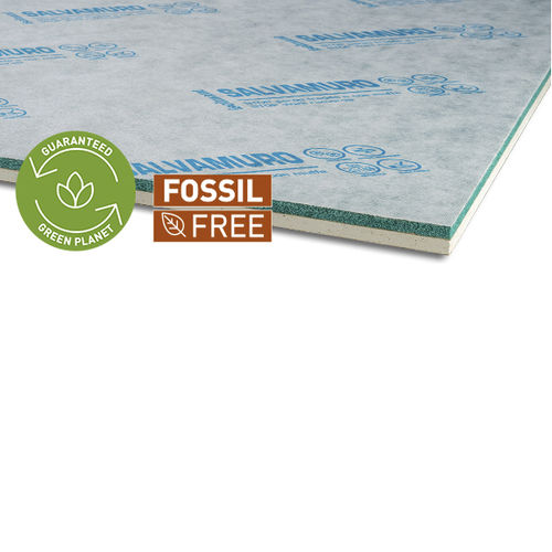 PE-Kern-Wärmedämmungskomplex - IsolGypsum Special Super Green - TECNASFALTI (ISOLMANT) - Deckschicht aus Gipskartonplatte / für Wand / Euroklasse B-s1-d0