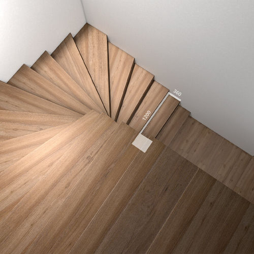 Holzstufe - COMPACT - tilo GmbH - maßgefertigt