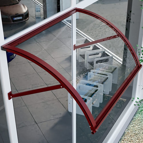 Vordach für Tür - SCUDO - MIONI - für Fenster / Aluminium / Polycarbonat