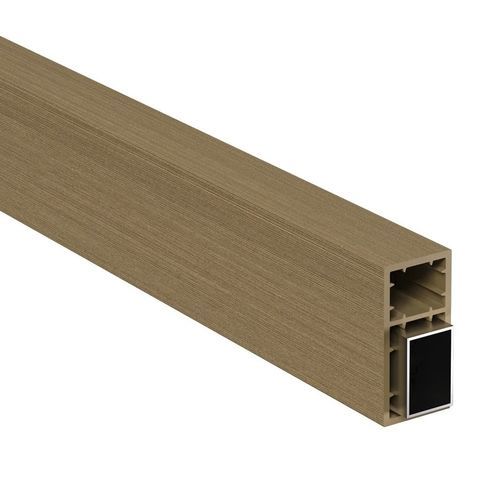 Aluminium-Sonnenschutzlamelle - VERSATILIS - WOODN GREENWOOD srl - Verbundholz / für Fassaden / für Pergola