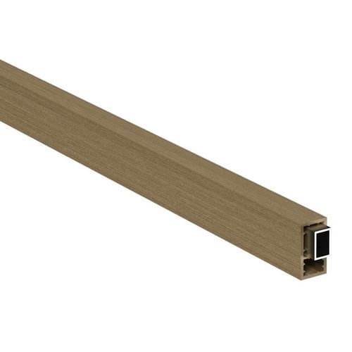 Aluminium-Sonnenschutzlamelle - VERSATILIS   - WOODN GREENWOOD srl - Verbundholz / für Fassaden / für Pergola