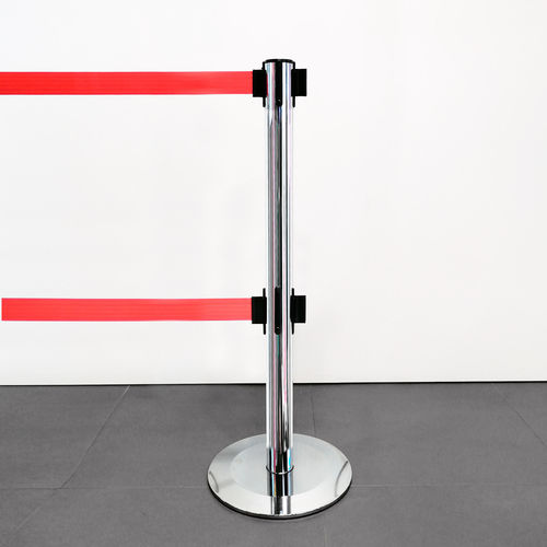 Personenleitsystem mit integriertem Auszugsband - TENDIFLEX® DUAL LINE - Flex