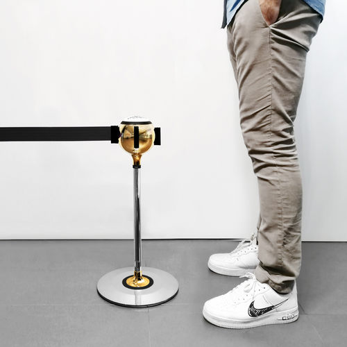 Personenleitsystem mit integriertem Auszugsband - "DILETTA" TENDIFLEX&reg; SPHERE MINI - Flex