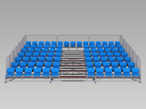 Zerlegbare Sitztribüne - OUTDOOR DISMOUNTABLE BLEACHER - MONDO - Stahl / gerade