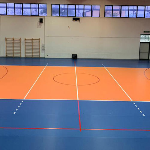 Sportboden für den Innenraum - M - MONDO - Vinyl / für Mehrzweck-Sporthallen / dauerhaft