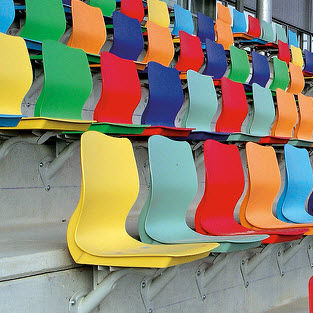 Tribünensitz für Sportanlage - MONDOSEAT 6 - MONDO