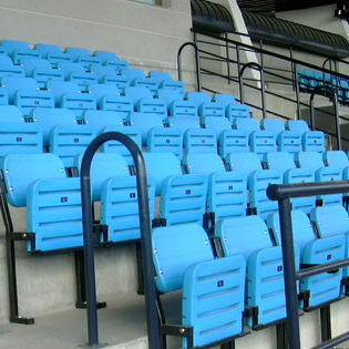 Klappbarer Tribünensitz - MONDOSEAT 5 - MONDO - für Sportanlage