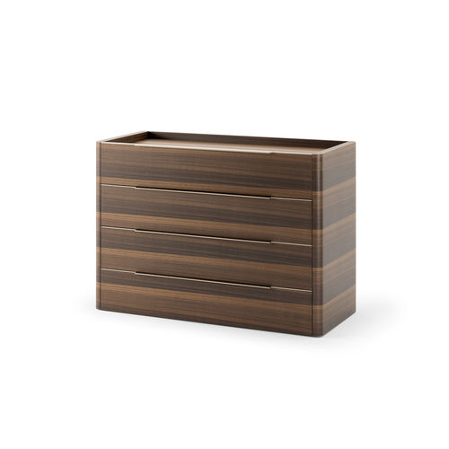 Moderne Kommode - Domus  - TURRI - Holzfurnier / MDF / von Matteo Nunziati