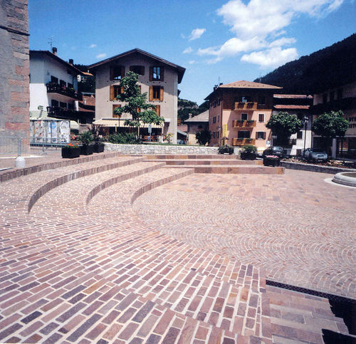 Naturstein-Pflasterstein - CONSORZIO CAVATORI PRODUTTORI PORFIDO SOC. COOP. - für Außenbereich / für Terrasse / für Garten