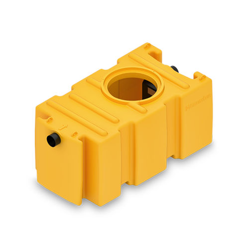 Freistehender Fettabscheider - AQUAFIX Series P - HAURATON - für professionellen Einsatz / Polyethylen