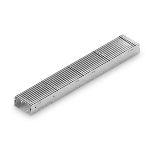Gitter-Abflussrinne - STEELFIX REGULAR - HAURATON - Verbundwerkstoff / Edelstahl / galvanisiertem Stahlgitter