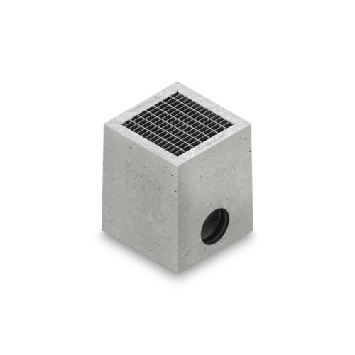 Kunststoff-Abwasserschacht - FASERFIX POINT STANDARD - HAURATON - Stahlbeton / Basaltfaser / Aluminium
