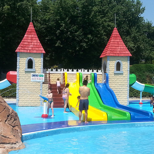 Spielplatzgerät für Aquapark - MAGIC CASTLE - TECNOPISCINE INTERNATIONAL - Polyurethan