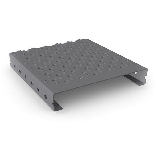 Metall-Stufenbelag - STEPHUIT N - MEISER - Aluminium / Stahl / aus feuerverzinktem Stahl