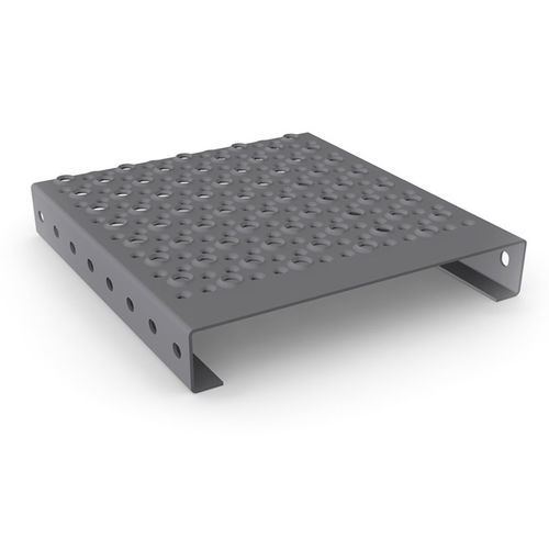 Stahl-Stufenbelag - FORMSTEP O4 - MEISER - Aluminium / Edelstahl / aus feuerverzinktem Stahl