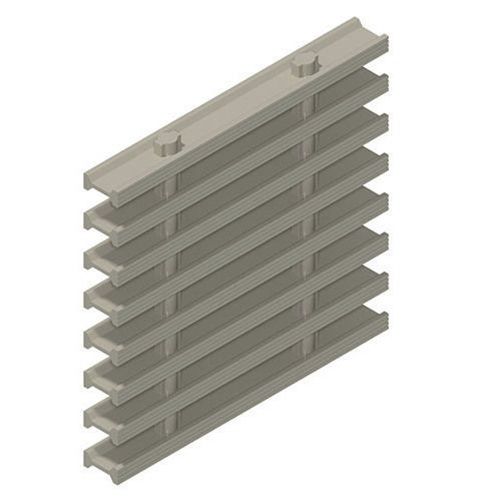 Polyester-Gitterrost - MEISER - Glasfaser / GRP / für Treppenstufen