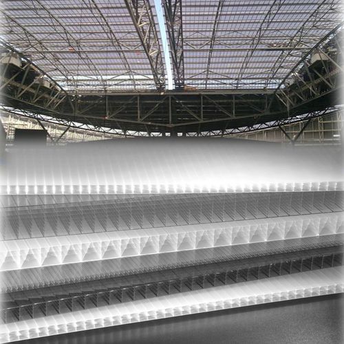 Stegplatten-Polycarbonatplatte - MACROLUX® MULTIWALL  - Stabilit Suisse - plan / Dach / mit UV-Schutz