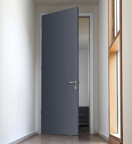 Tür für Innenbereich - PLANA AL - CIPRIANI SERRAMENTI - Aluminium / einflügelig / ohne Verglasung