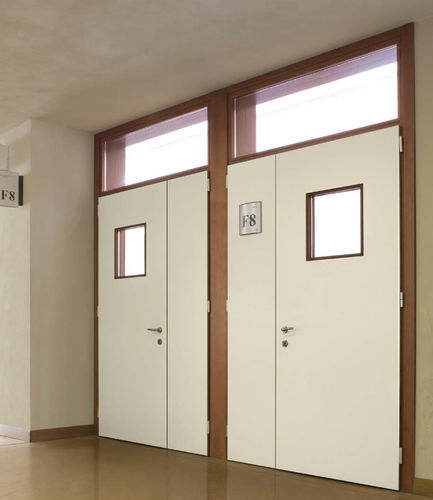 Tür für Innenbereich - FONO - CIPRIANI SERRAMENTI - MDF / Glasfaser / einflügelig