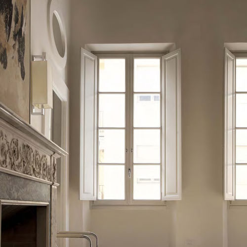 Holzfenster - C70 HISTORICAL - CIPRIANI SERRAMENTI - Flügel / mit Vierfachverglasung / mit Wärmedämmung