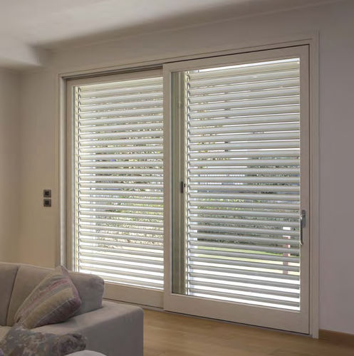 Aluminium-Sonnenschutzlamelle - CIPRIANI SERRAMENTI - galvanisiertem Stahl / für Fenster / horizontal