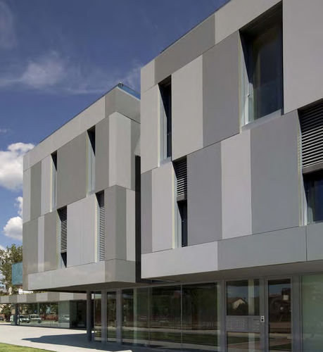 Paneel-Fassadenverkleidung - CIPRIANI SERRAMENTI - Aluminium / glatt / Dekor