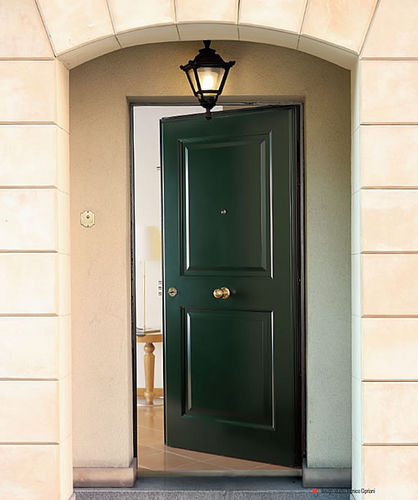 Eingangstür - 700 - CIPRIANI SERRAMENTI - MDF / Stahl / galvanisiertem Stahl
