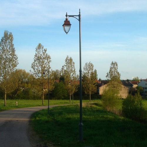 Straßenlaterne - SOPHIA - GROUPE RAGNI - modern / Edelstahl / Messing