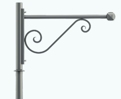 Tragarm für Straßenlaternenpfähle / Stahl - AIXOISE - GROUPE RAGNI
