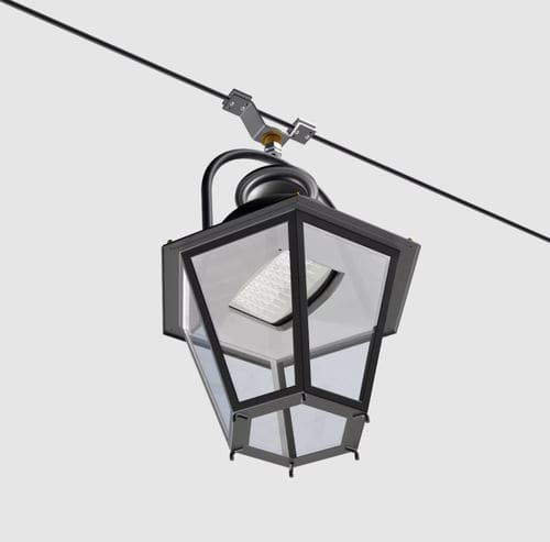 LED-Seilleuchte - CAP FERRAT - GROUPE RAGNI - rund / Aluminium / Messing