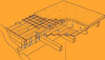 Kombi-Zwischendecke - CTL BASE - TECNARIA - Holz / Beton