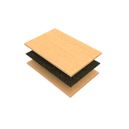 Sandwichpaneel für Innenausbau - RESINED LARIPHON® CMOK - BELLOTTI - Oberfläche aus Harz / Isoliermaterial aus Elastomer / hochbeständig