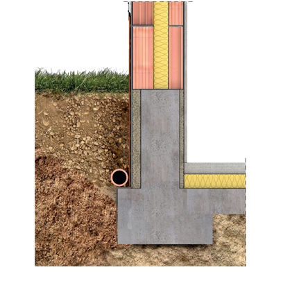 Thermoisolierung - THERMAL BRIDGES - CELENIT - Holzwolle / Platten / für Fundament